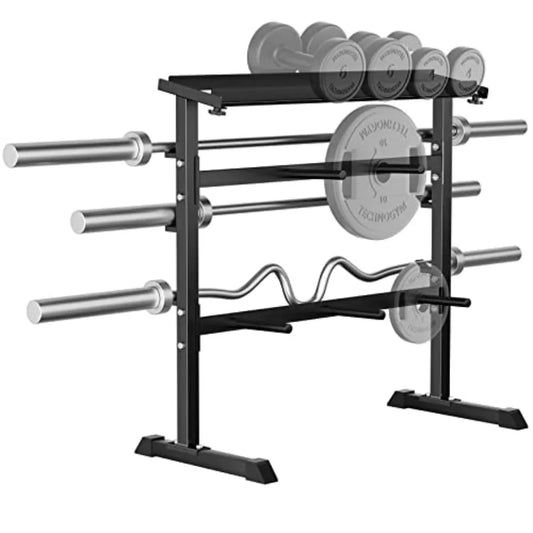 Weight rack for Dumbbells, Barbell Bar, Weight Plates.