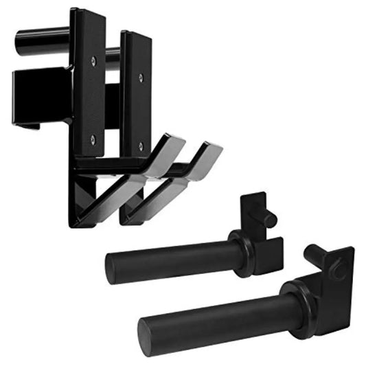 Power Rack J-Hooks Attachments Heavy Duty Barbell Holders.