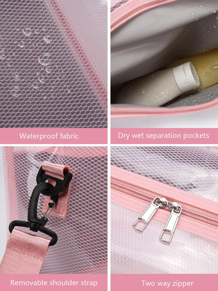 Fitness Bag, Large Capacity Handbag & Shoulder Bag
