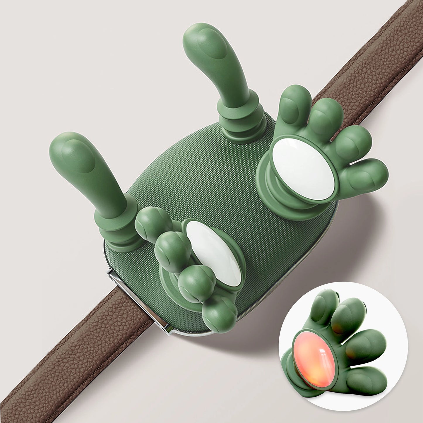 Neck massager, hand warmer, wireless portable.