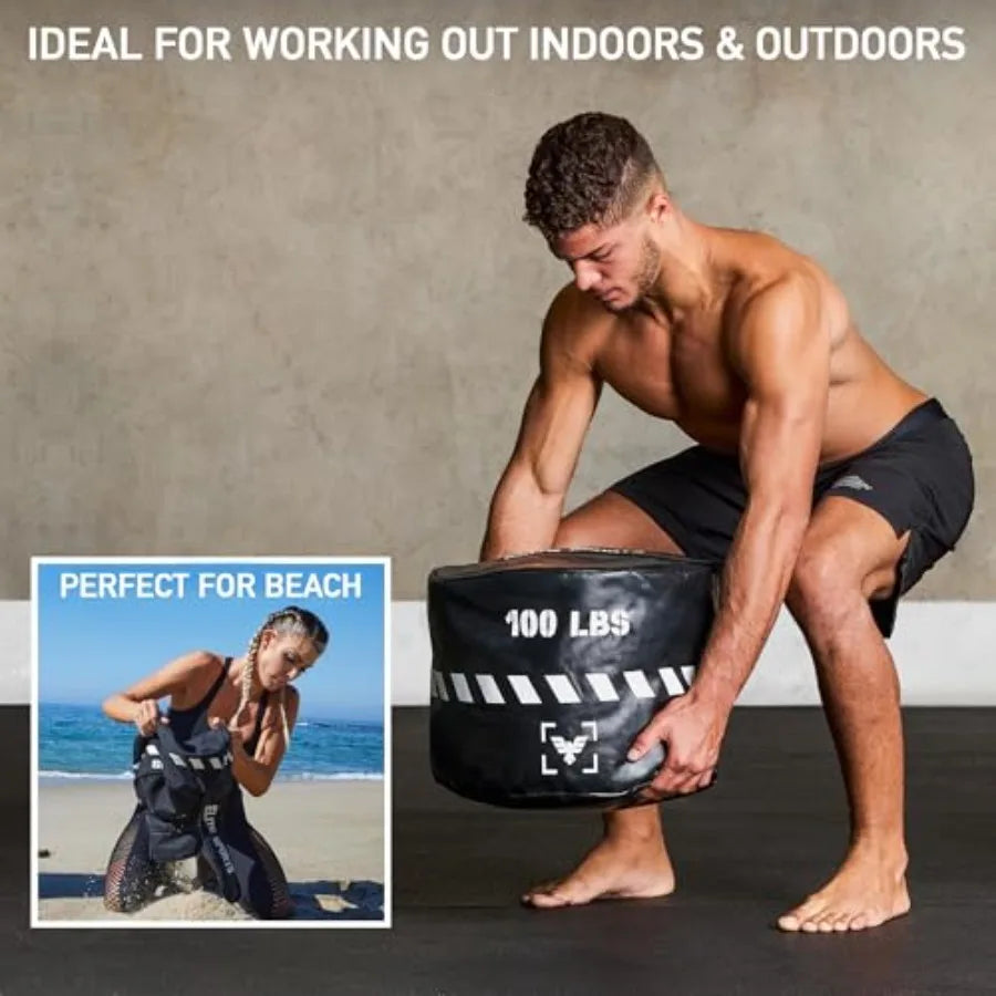 Elite Heavy-Duty Workout Sandbag Unfilled.