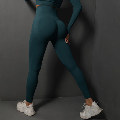 Seamless Sport Pants High Waist Fitness Leggings.