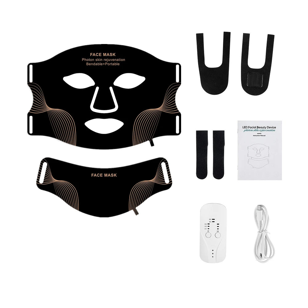 7 Colors LED Photon Red Light Infrared Therapy.
