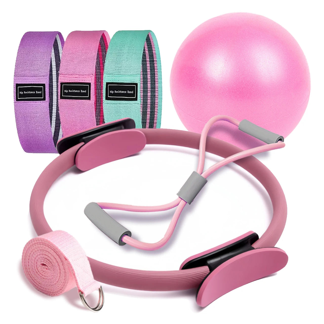 NEW Pilates Ball And Ring Set.