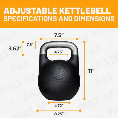Adjustable Kettlebell Set.