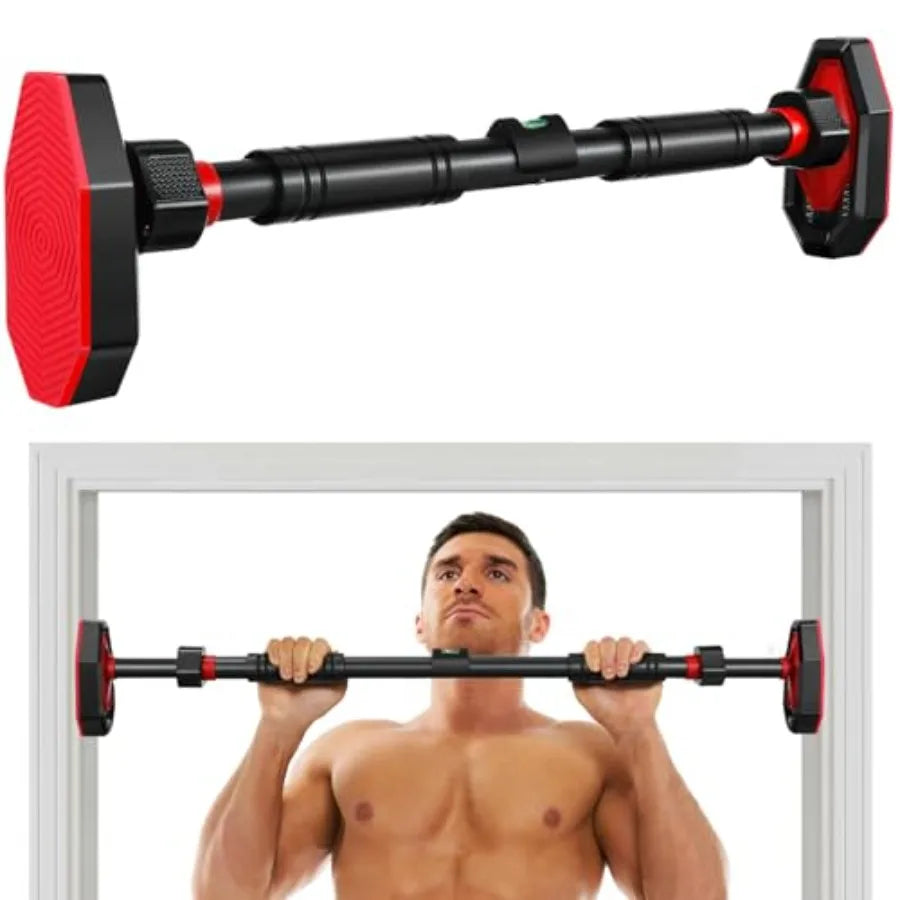 Adjustable Pull Up Bar Doorway Strength Training Bar.