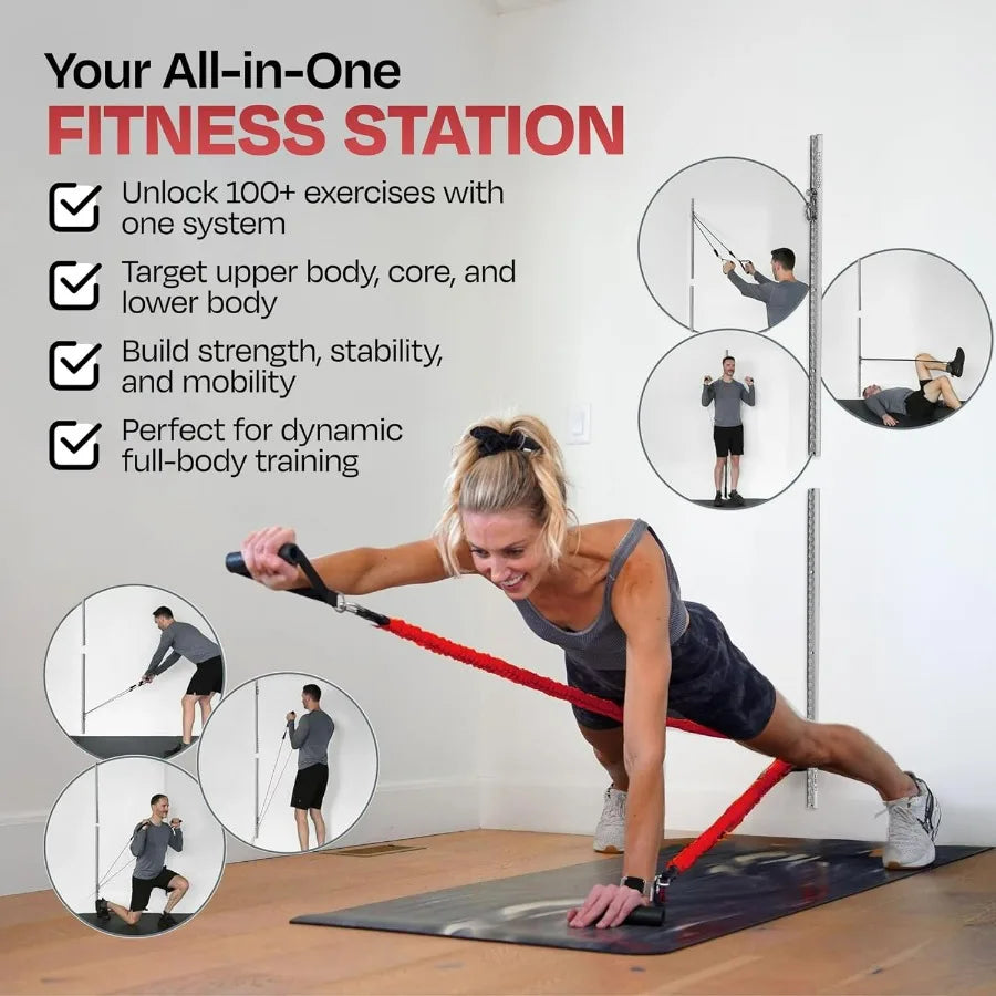 Space Saving Home Gym Solution for Strength Training