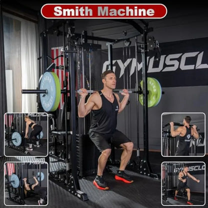 Multi-Functional Home Gym Smith Machine.