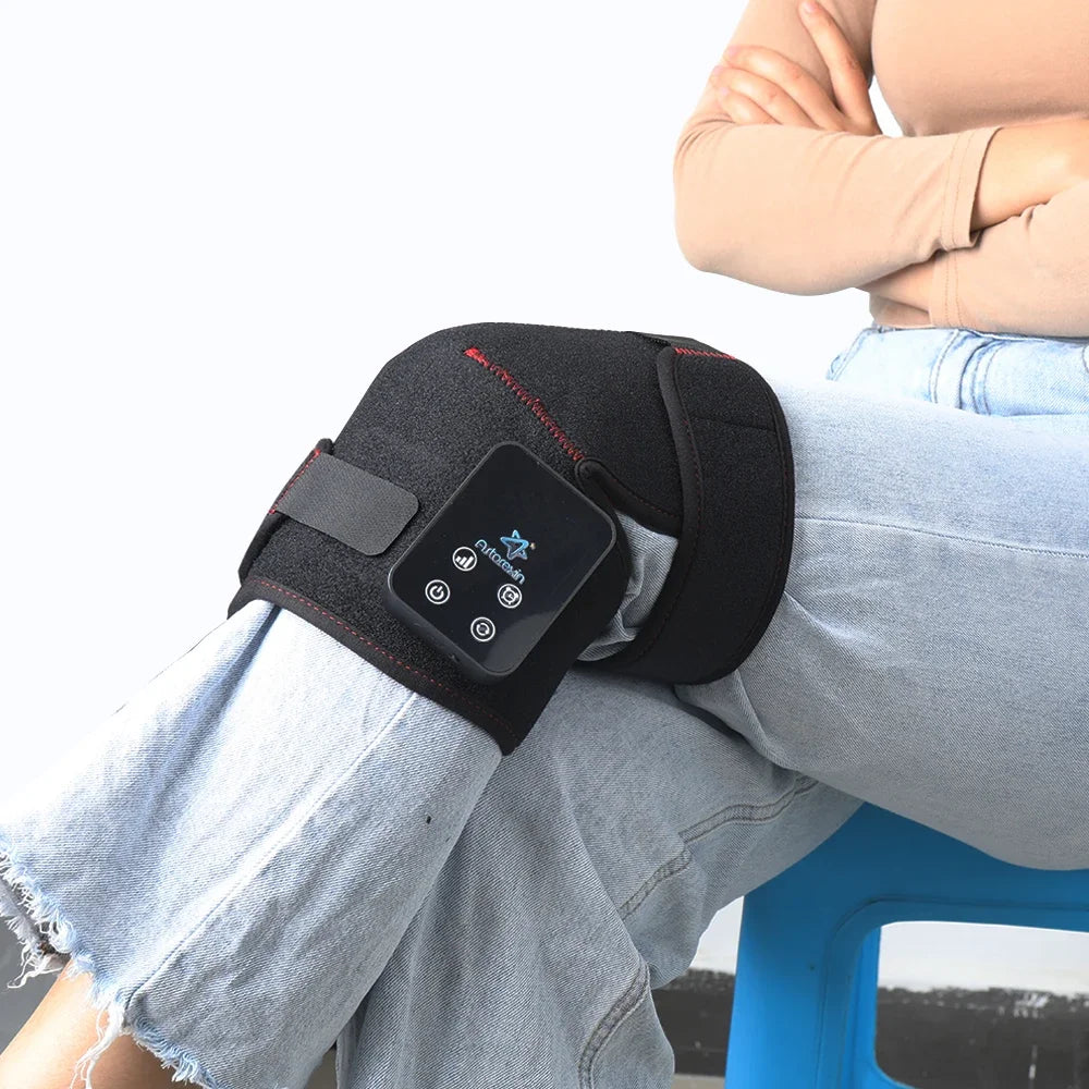 Red Light Therapy Electric Heating Knee Massage Pad.