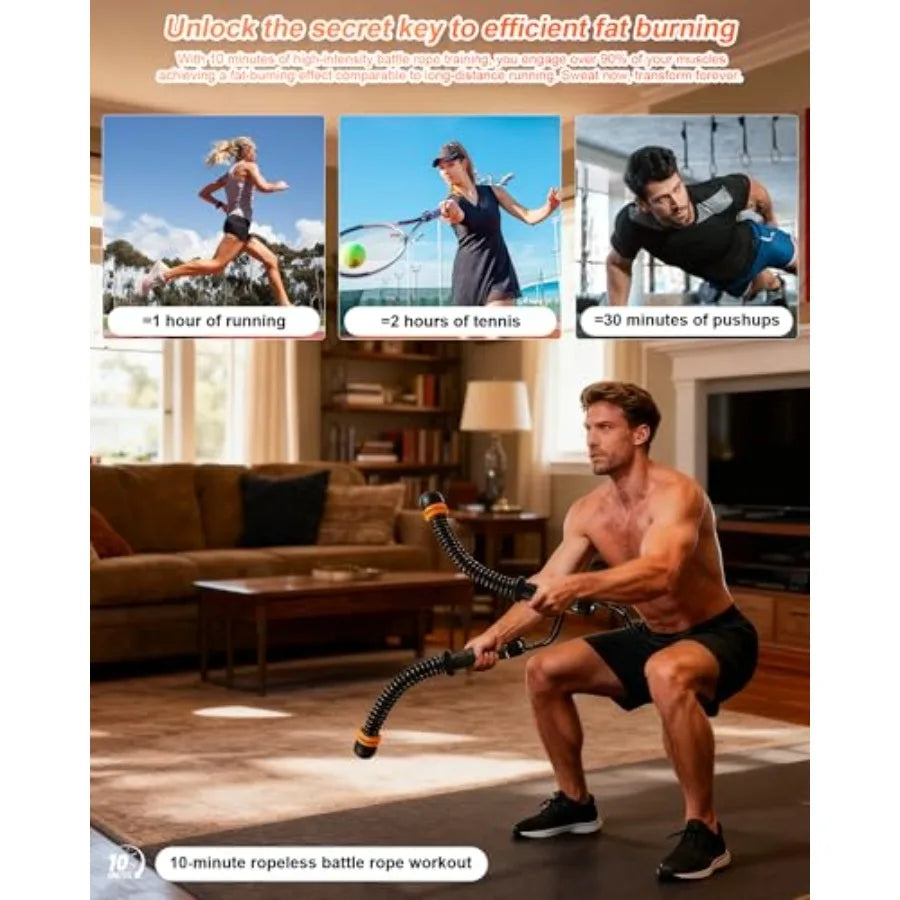 Ropeless Battle Ropes.