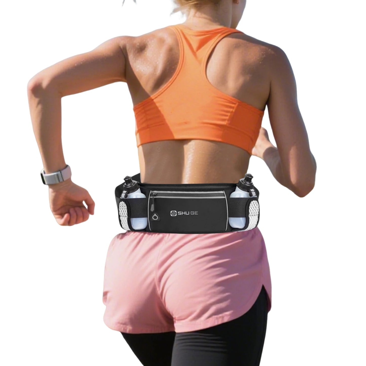Running Belt with Bottles.