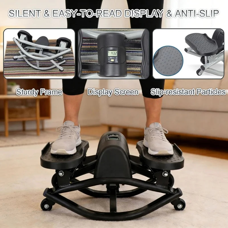 Lateral Stepper Machine for Legs Abs Glutes.