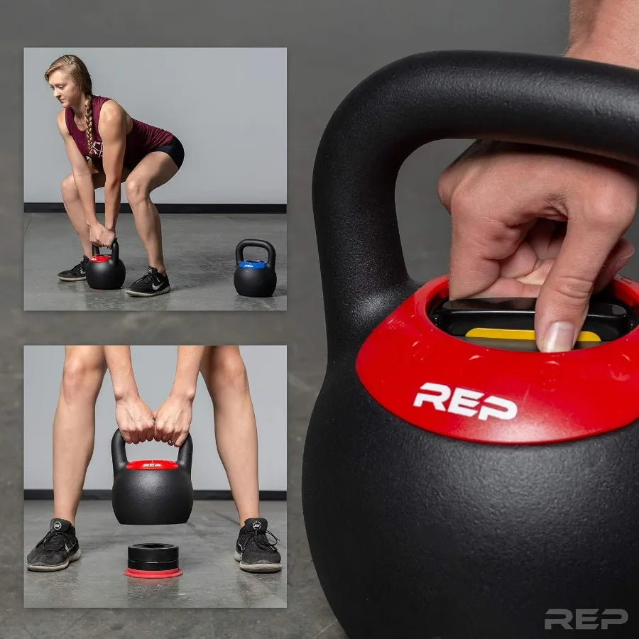 40LB Fitness Adjustable Kettlebell.