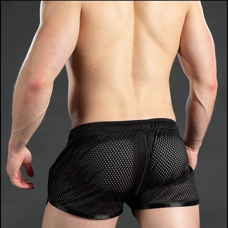 Workout Short Pants GYM Wear Men Training Beach Breathable sports Shorts.