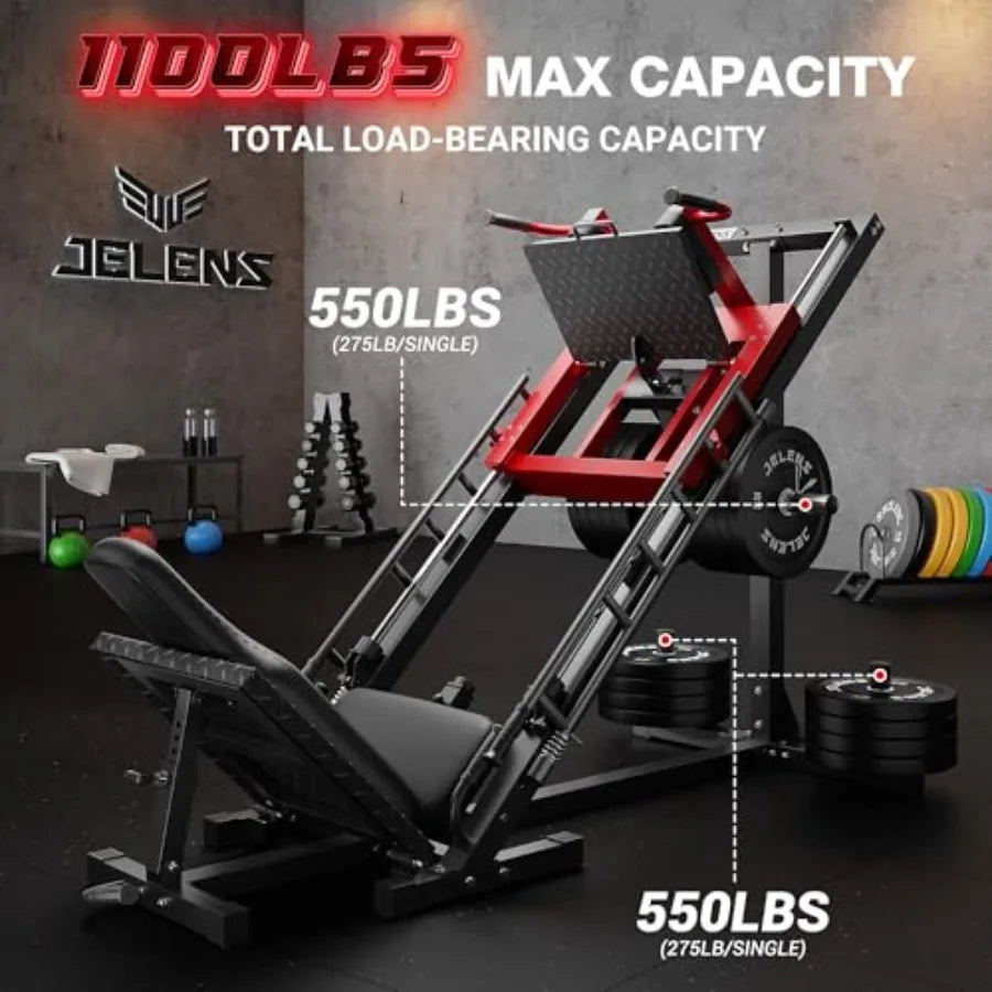 Squat Machine for Home Gym with Linear Bearing.
