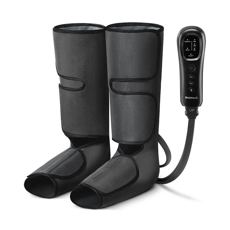 Leg Massager Air Compression Calf Wraps Air Pressure Massage.