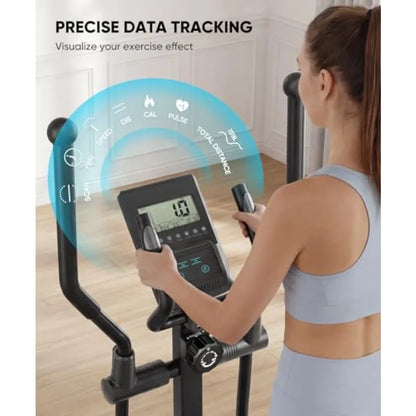 Home elliptical machine, magnetic resistance.