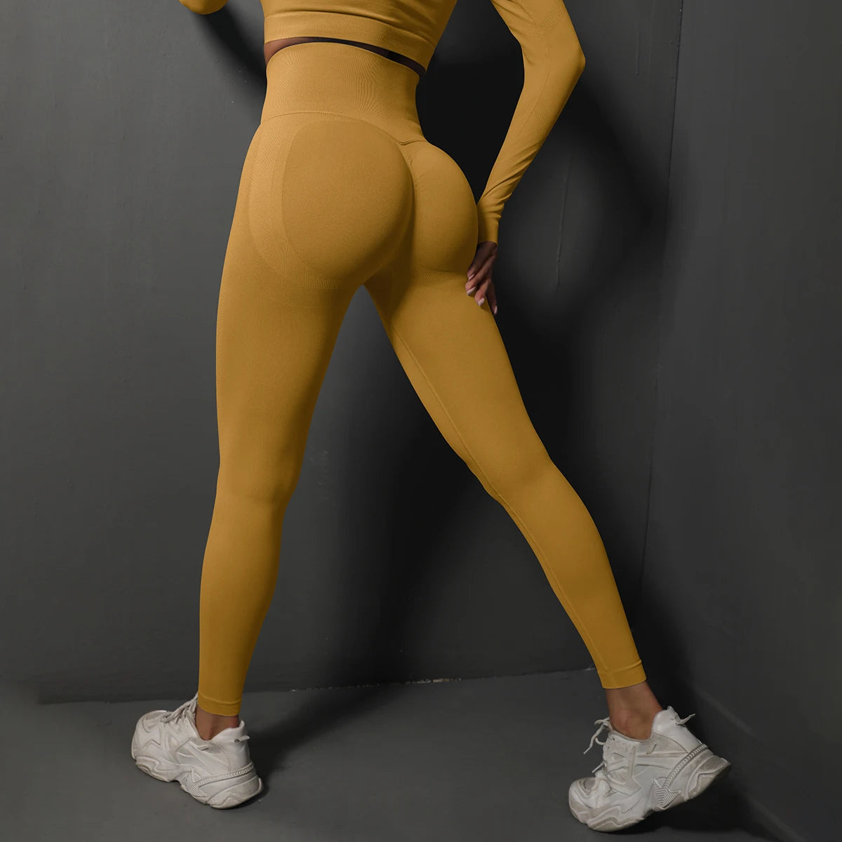 Seamless Sport Pants High Waist Fitness Leggings.