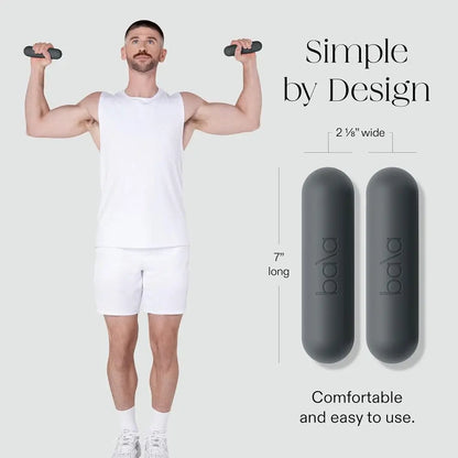 Dumbbells for Men & Women - Ideal for Strength Training, HIIT, Boxing.