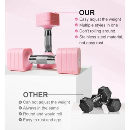 Adjustable Dumbbell Set 15LB-50LB
