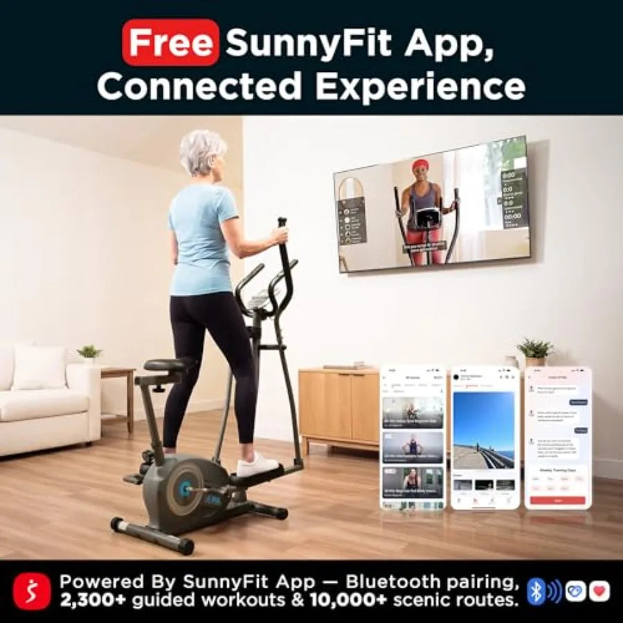 Home elliptical trainer.