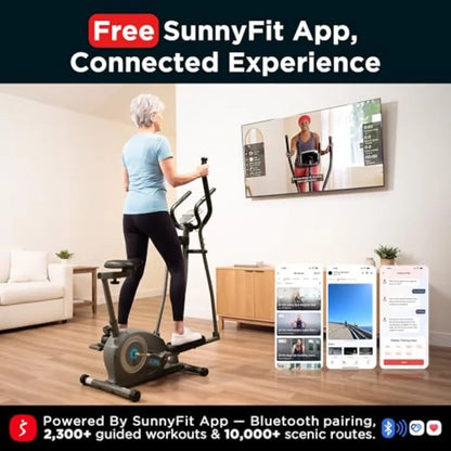 Home elliptical trainer.