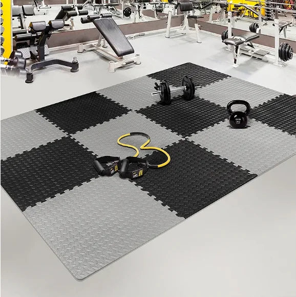 30x30cm 16 Pcs Interlocking Yoga Mat Home Gym.