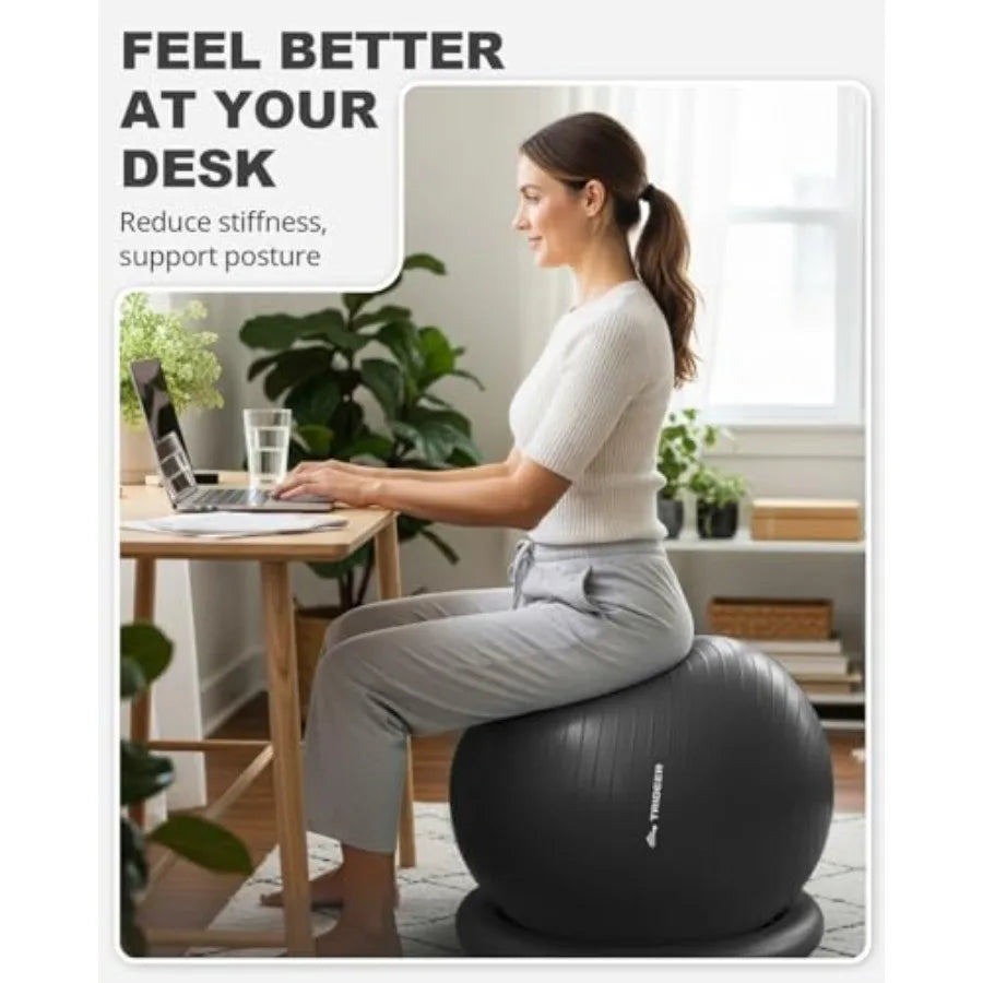 Office Desk Yoga Ball Chair.