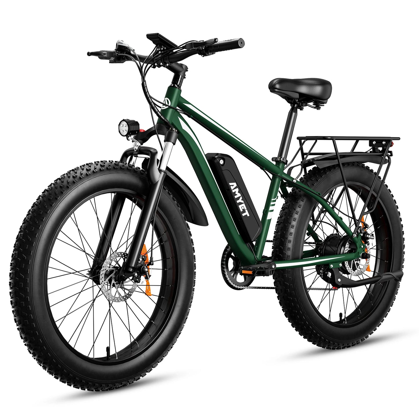 Electric Bicycle Peak 1500W 48V 15AH e bike 26" Fat Tire Mountain Bike.