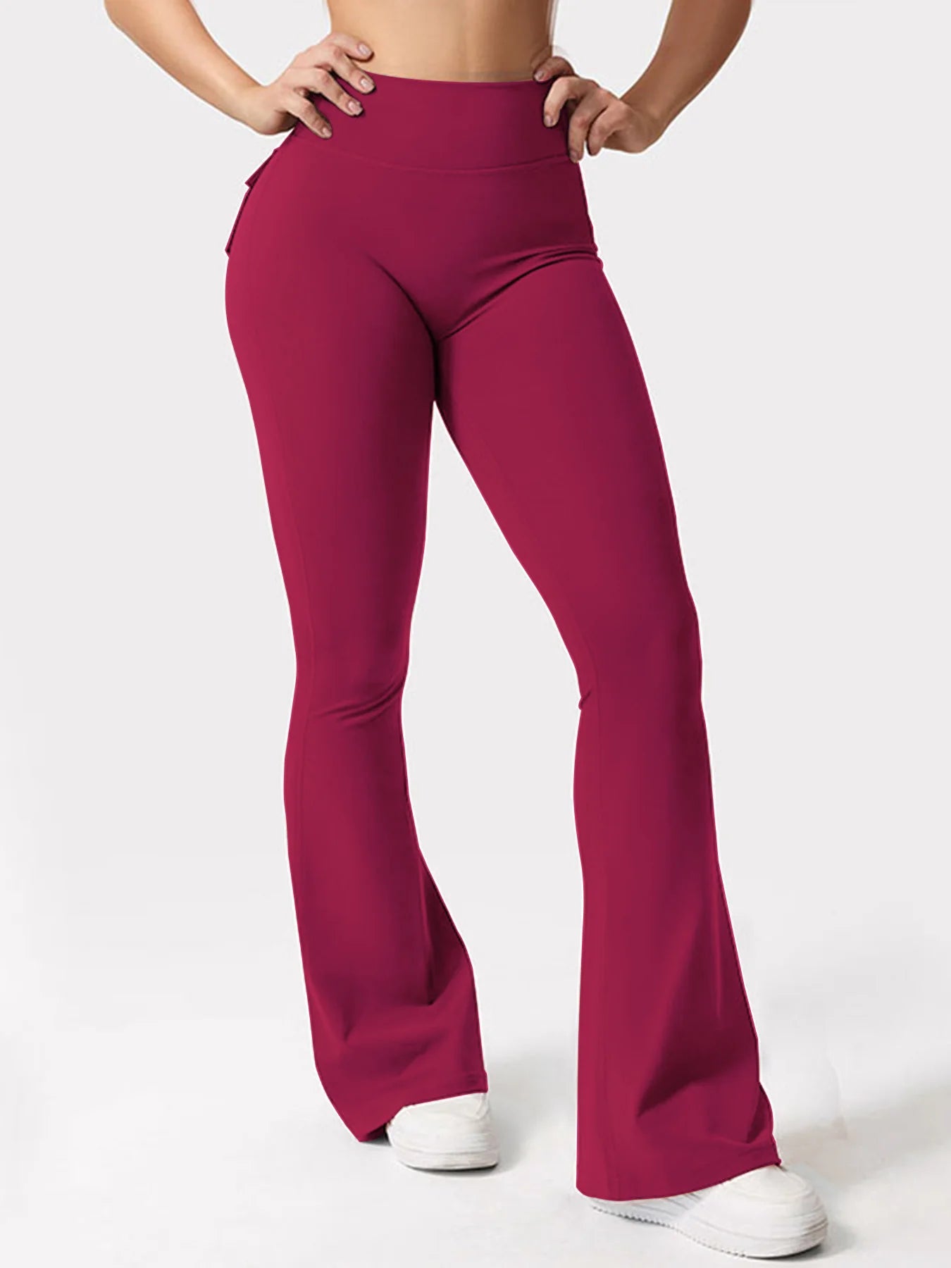 Women's Yoga Flare Trousers.