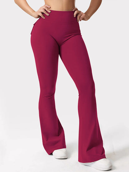 Women's Yoga Flare Trousers.