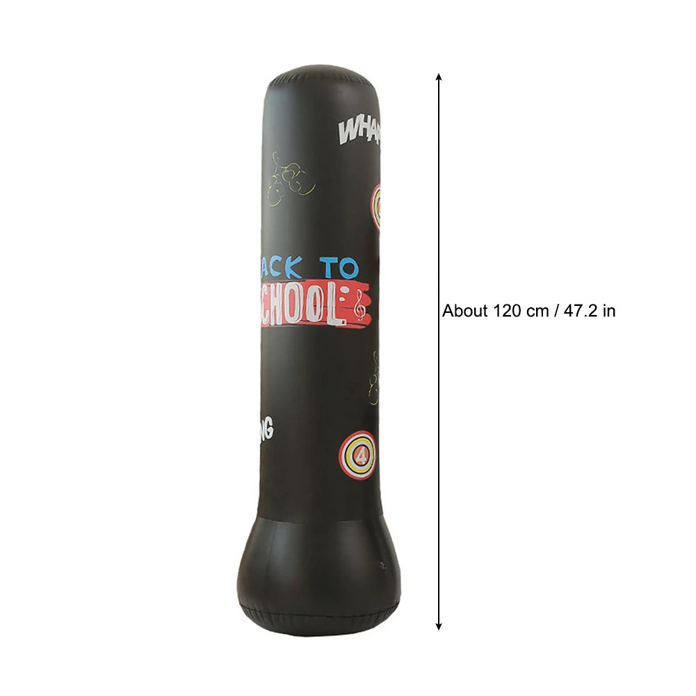 Children's Inflatable Punching Bag Gym Fitness Boxing Training Sandbag.