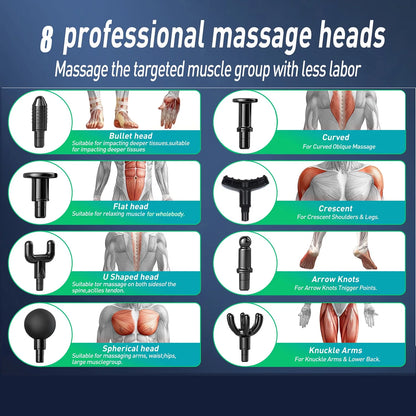 Ultra Quiet Deep Tissue Massage Gun.
