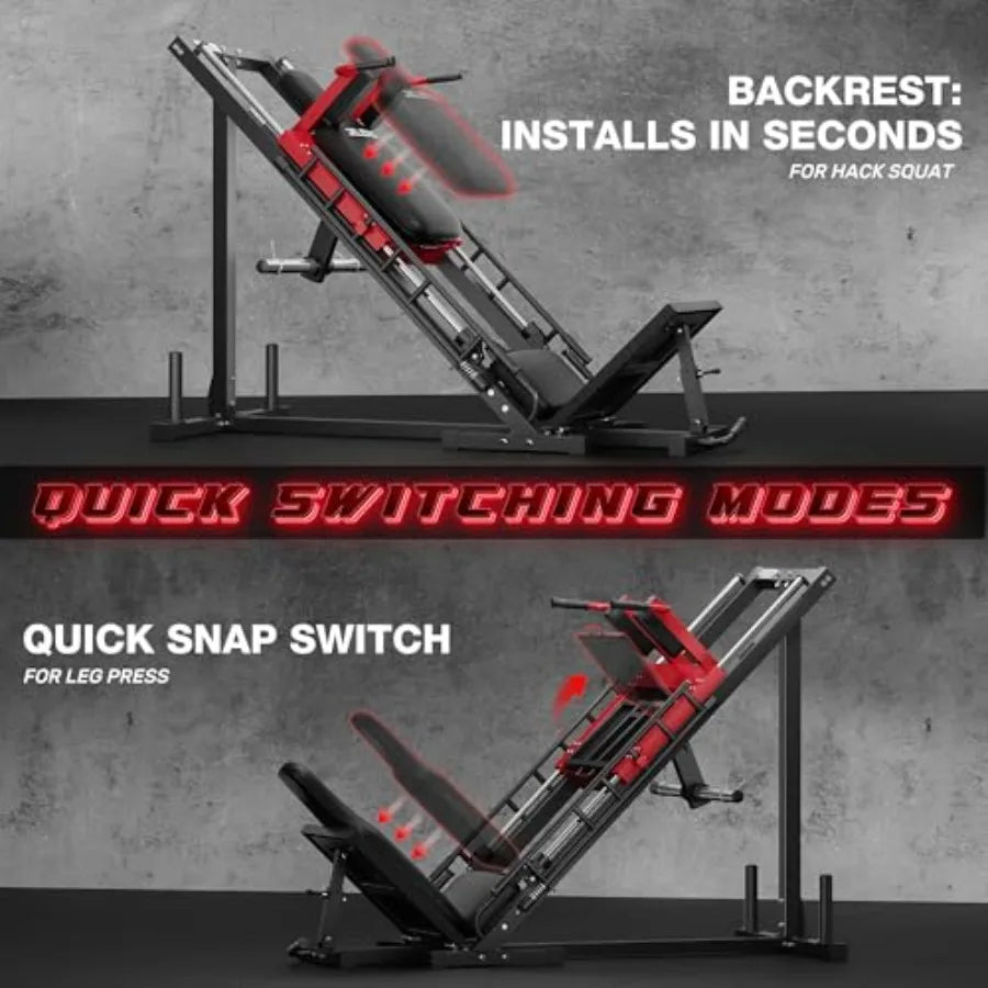 Squat Machine for Home Gym with Linear Bearing.