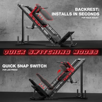 Squat Machine for Home Gym with Linear Bearing.