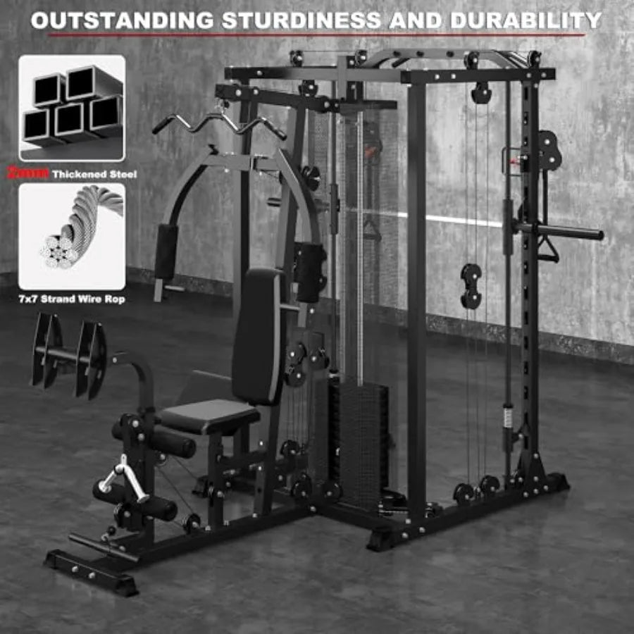 Multi-Functional Home Gym Smith Machine.