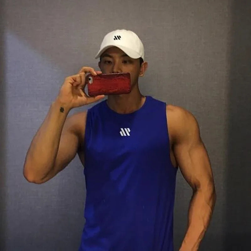 Bodybuilding Tank Top Gym Workout Fitness.