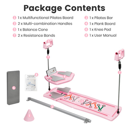 7-in-1 Portable Pilates Board.