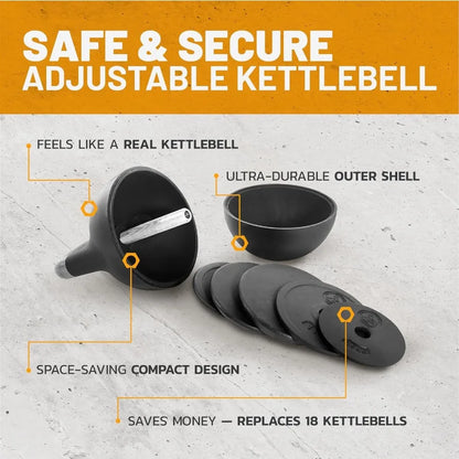 Adjustable Kettlebell Set.
