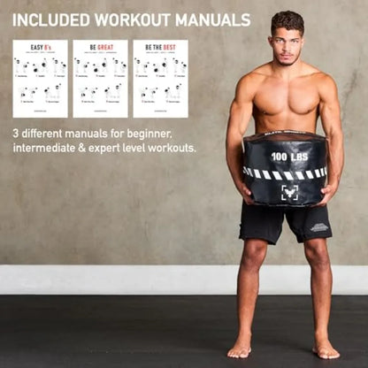Elite Heavy-Duty Workout Sandbag Unfilled.