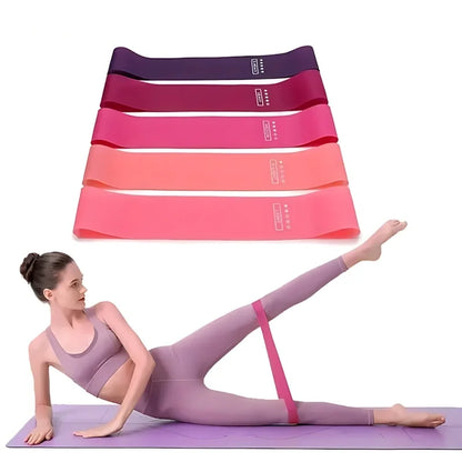5 Piece Exercise Resistance Bands.