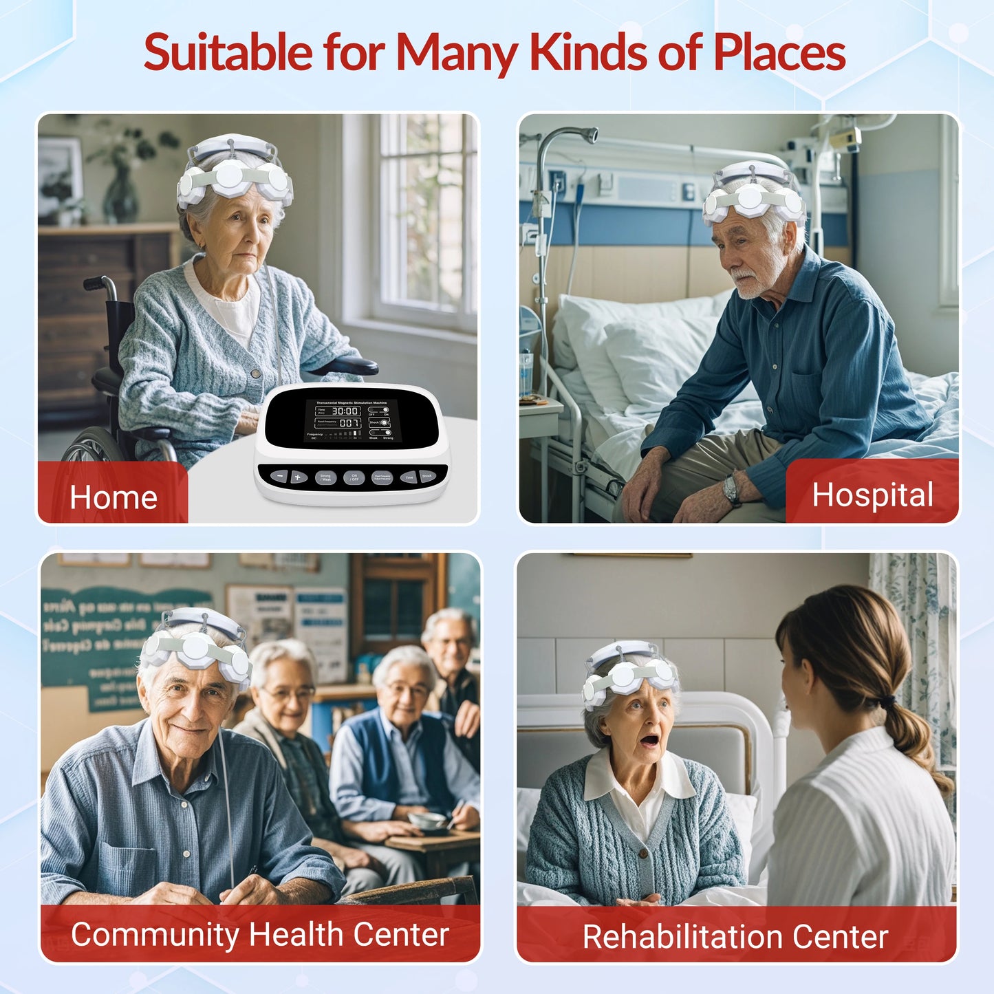 Magnetic Stimulator for Brain Health. Therapy for Chronic Fatigue & Migraine