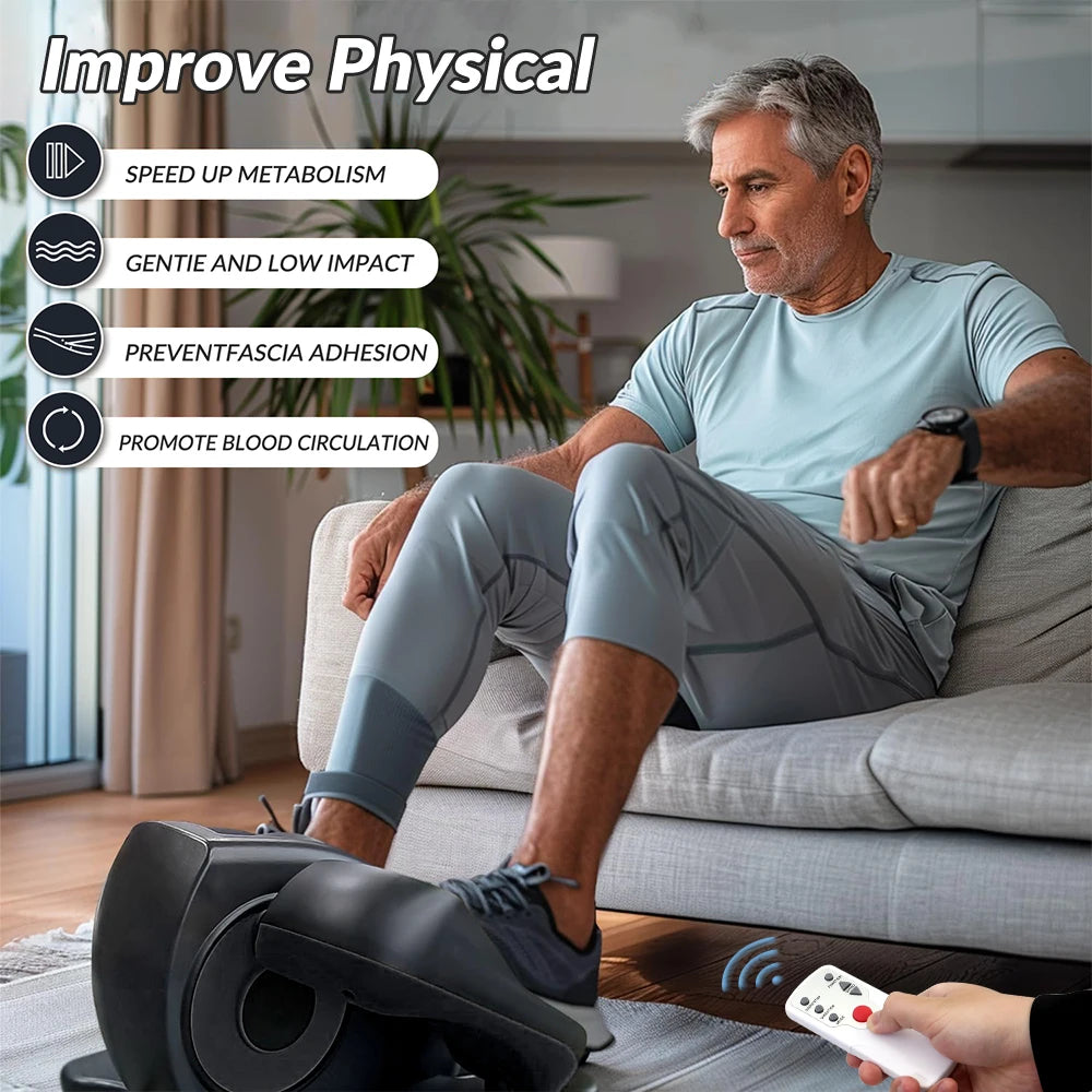 Electric Elliptical Machine Under Desk Pedal Exerciser.