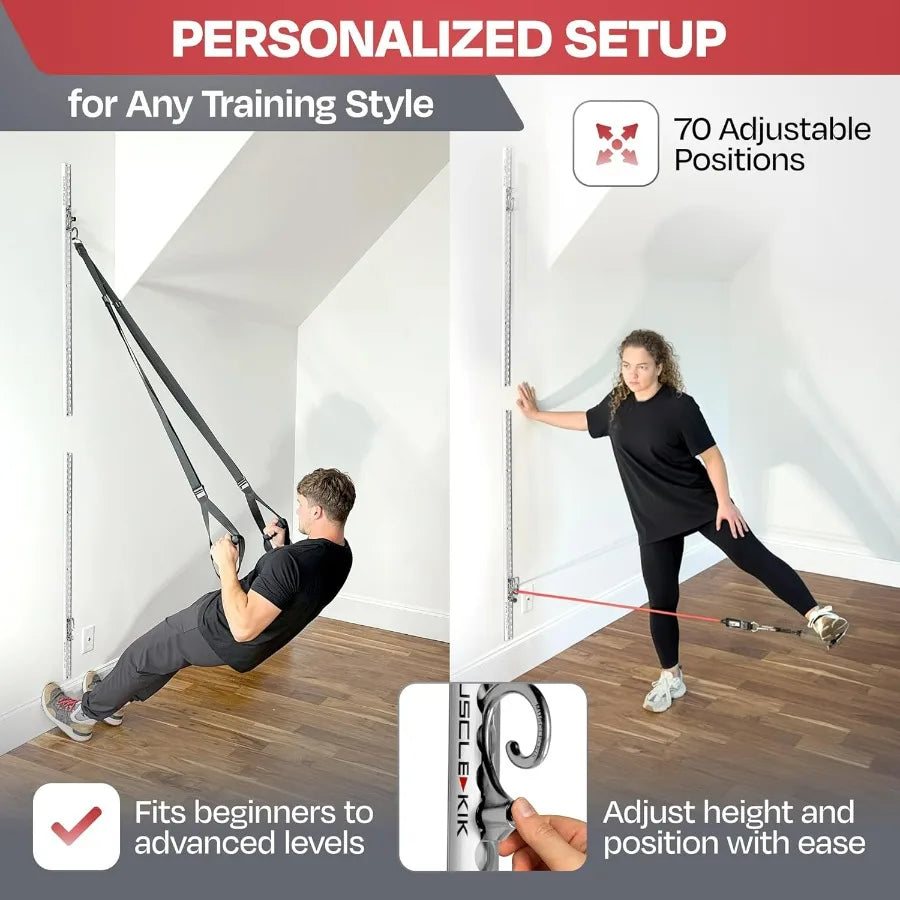 Space Saving Home Gym Solution for Strength Training