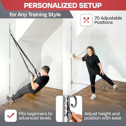 Space Saving Home Gym Solution for Strength Training