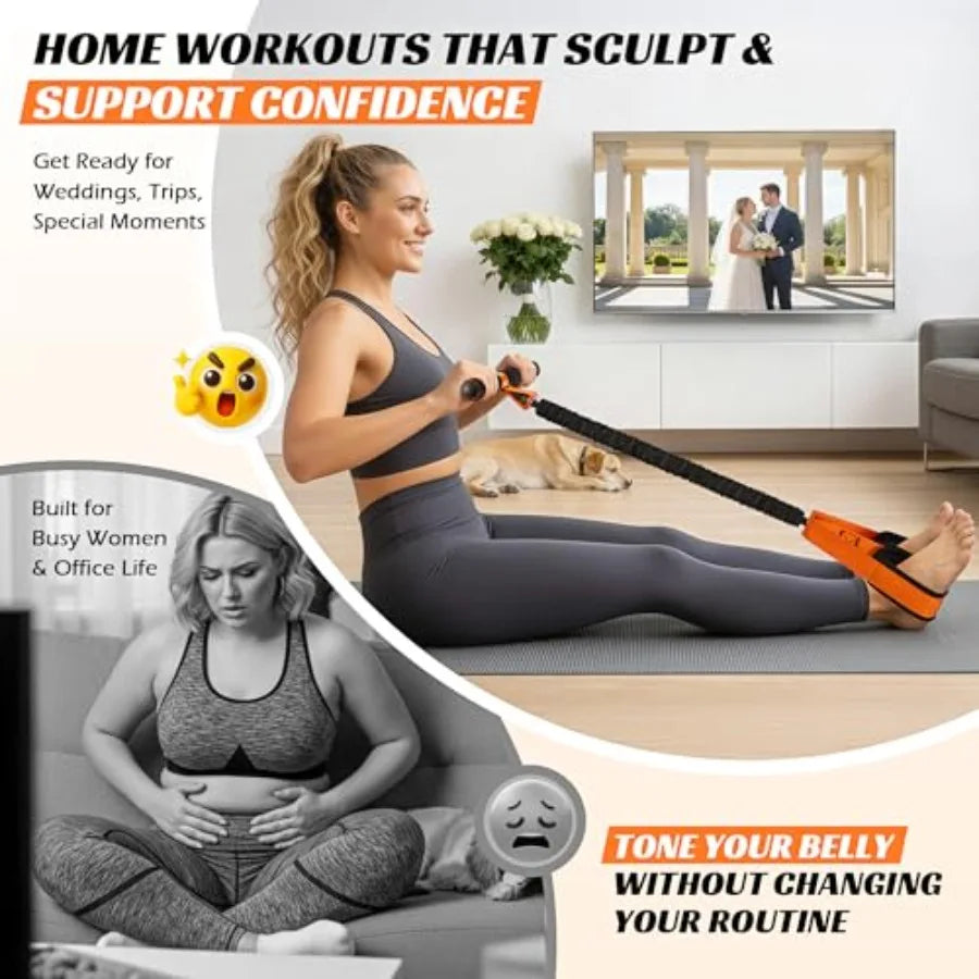 Multifunction Pedal Resistance Band with Handle.