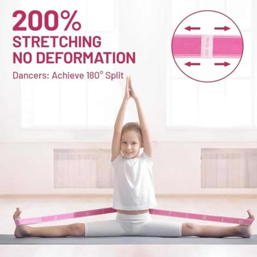 Stretching Strap for Dance Yoga Pilates Gymnastics Exercise Ballet.