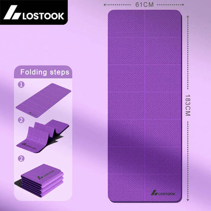 Foldable Yoga Mat.