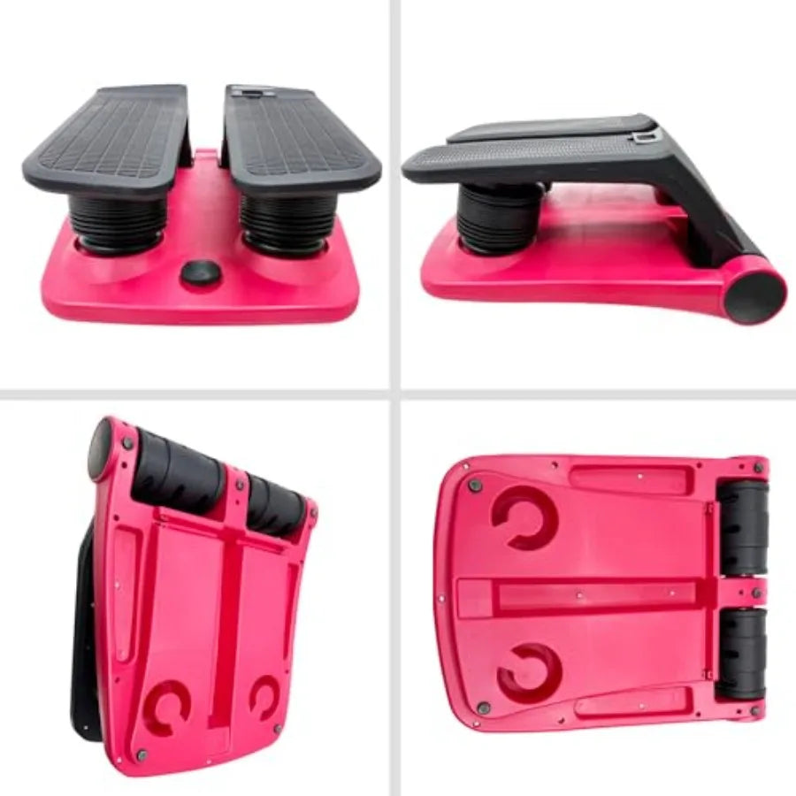 Multifunction Portable Stair Stepper with Pull Cord.