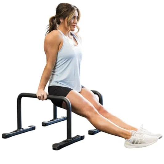 Fitness Parallette Bars Push Up Handles for Floor Calisthenics.